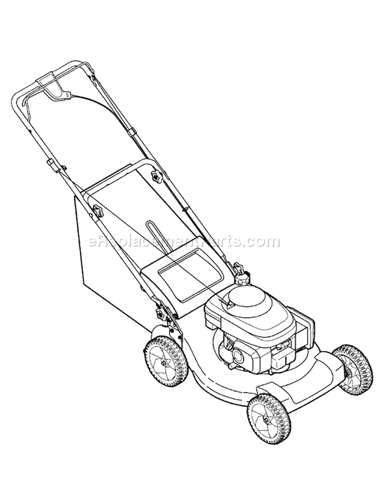 Page C Diagram and Parts List for 12BV829Q755 2007 Yard Man Lawn Mower